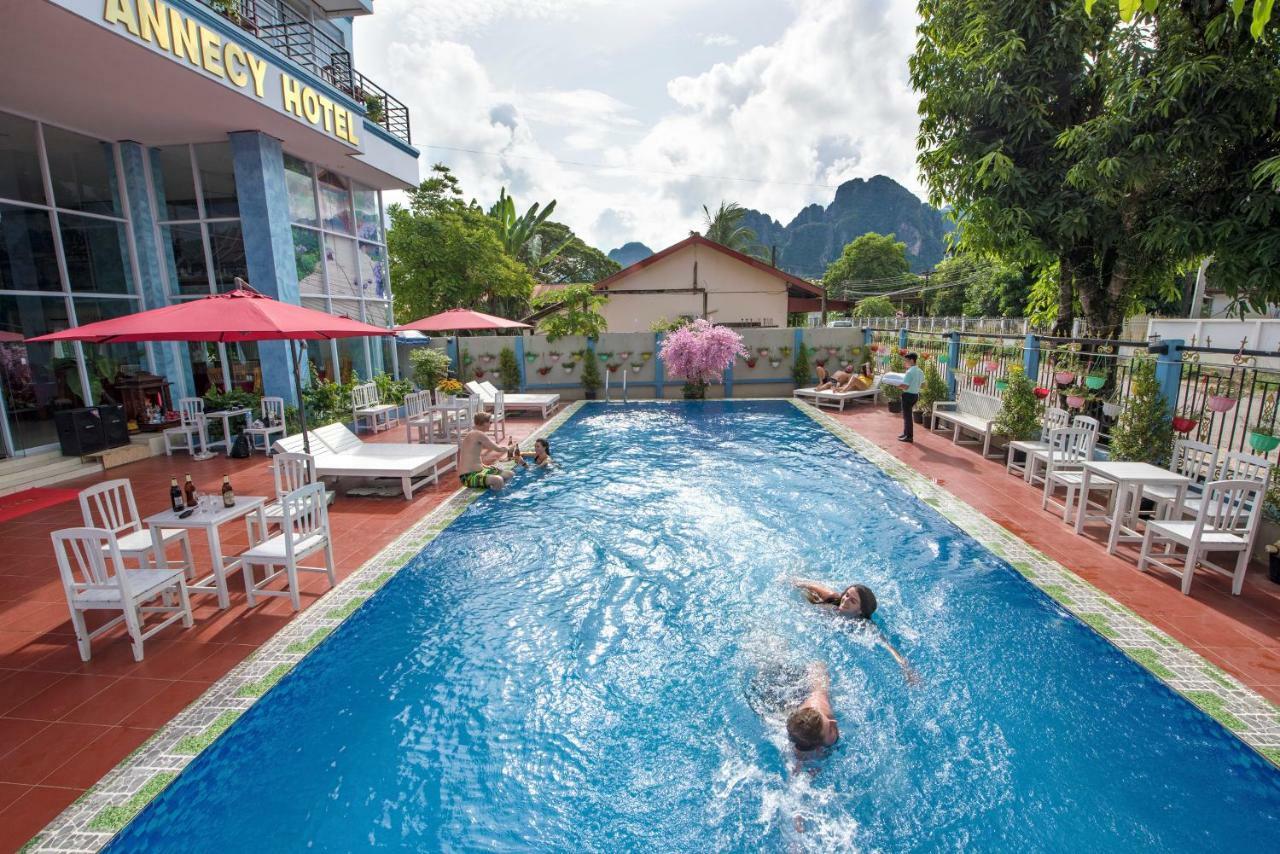 Annecy Hotel Vang Vieng Exterior foto