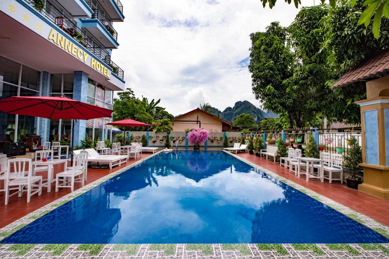 Annecy Hotel Vang Vieng Exterior foto