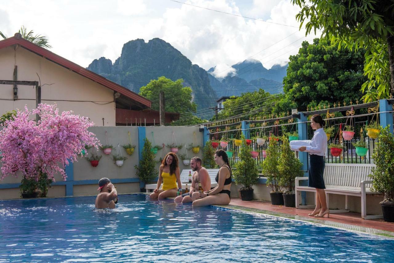 Annecy Hotel Vang Vieng Exterior foto