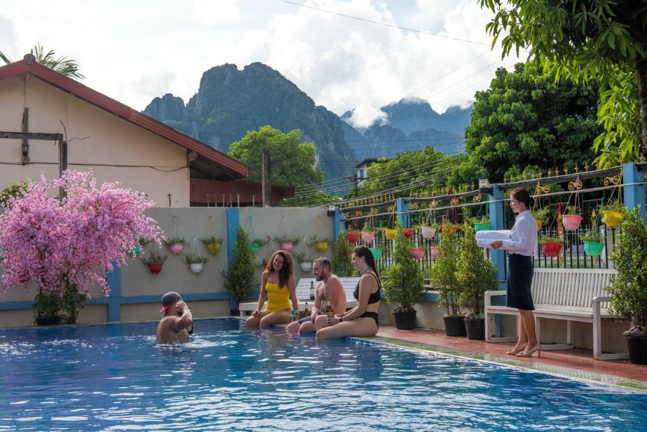 Annecy Hotel Vang Vieng Exterior foto